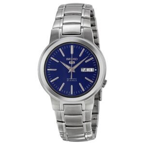 Seiko Series 5 Automatic Blue Dial Men's Watch SNKA05K - luxury watch