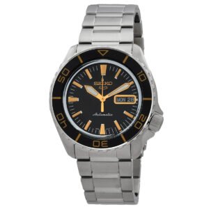 Seiko 5 Sports SKX Automatic Black Dial Men's Watch SRPK99K1 - luxury watch