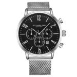 Stuhrling Original Monaco Chronograph Quartz Black Dial Men's Watch M16247