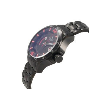 STRUMENTO MARINO Hurricane 3 Hands Bracelet Quartz Black Dial Men's Watch SM116MB/BK/NR/RS