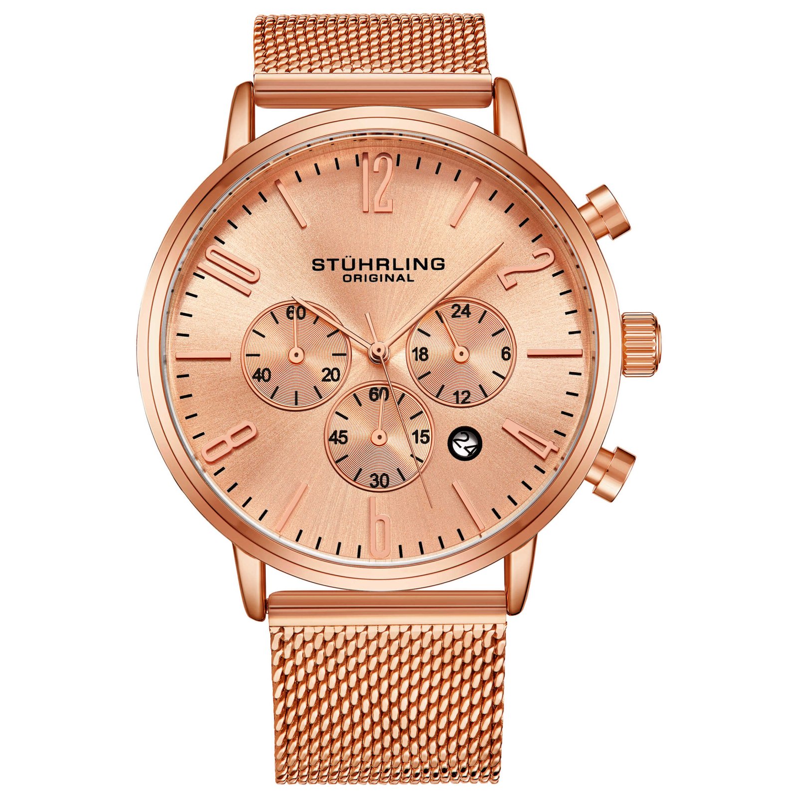 Monaco 41mm Rose Gold Dial Men's Quartz Watch M16558