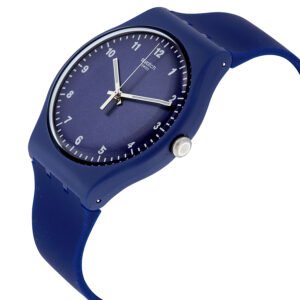 SWATCH Originals Mono Blue Dial Silicone Men's Watch SUON116