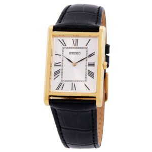 Seiko Classic Quartz White Dial Men's Watch SWR104P1 - luxury watch