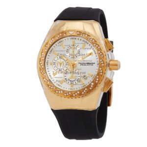 Technomarine Special Edition Cruise Glitz Chronograph Quartz White Dial Men's Watch TM-117002