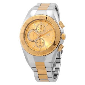 TechnoMarine Manta Chronograph Quartz Gold Dial Men's Watch TM-224024