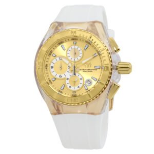 Cruise Original Gold Dial Chronograph Ladies Watch 115311 - luxury watch
