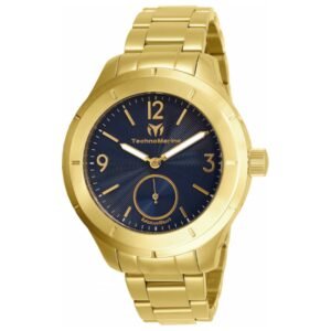 Moonsun 42mm Blue Dial Men's Quartz Watch TM-818002