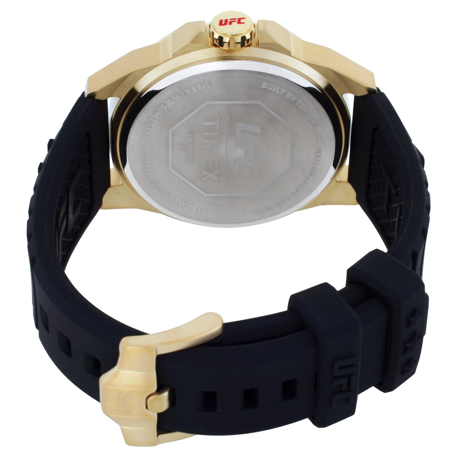 TIMEX UFC Prospect Quartz Black Dial Men's Watch TW2W73600 - Image 2