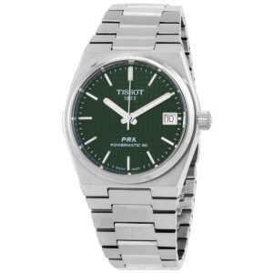 PRX Automatic Green Dial Unisex Watch T1372071109100 - luxury watch