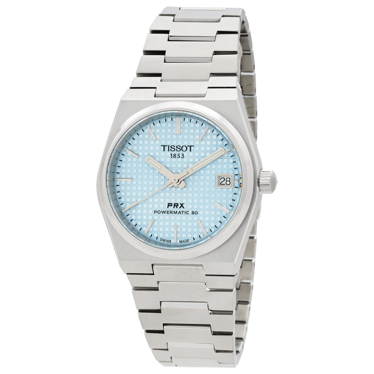 PRX Powermatic 80 Automatic Ice Blue Dial Ladies Watch T1372071135100 - luxury watch