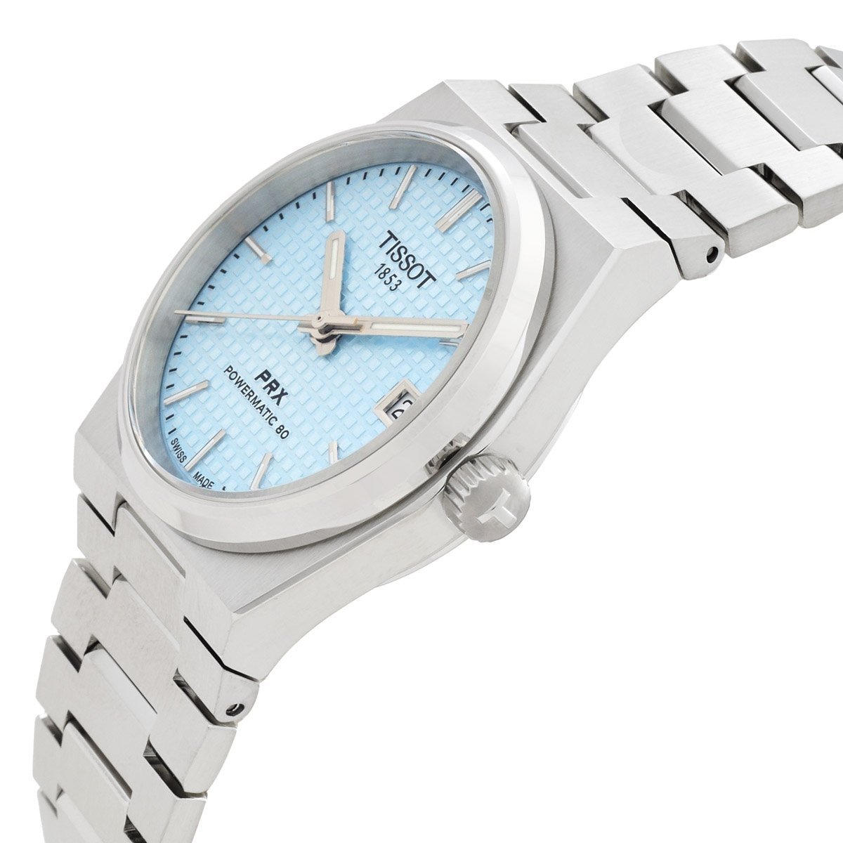 PRX Powermatic 80 Automatic Ice Blue Dial Ladies Watch T1372071135100 - luxury watch