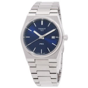 PRX Quartz Blue Dial Unisex Watch T1372101104100 - luxury watch