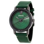 V-Helix Quartz Green Dial Men's Watch VE9G00224 - luxury watch