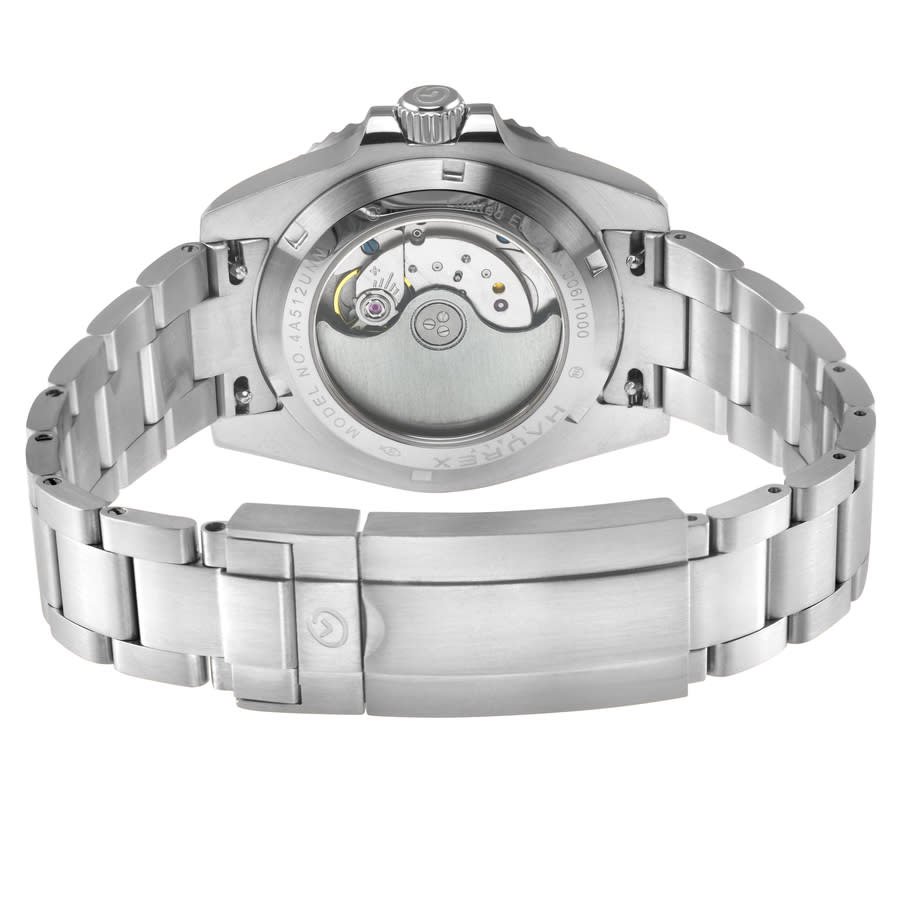 Haurex Italy Barracuda Automatic Black Dial Men's Watch 4A512UNN - Image 2