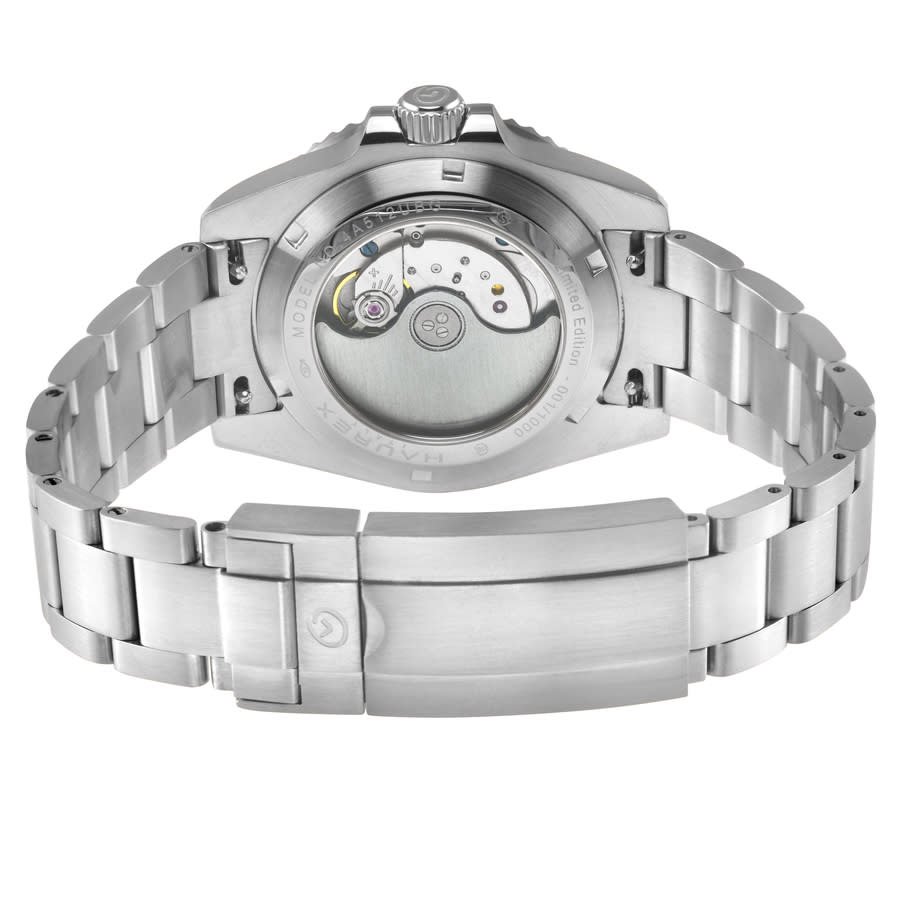 Haurex Italy Barracuda Automatic Black Dial Men's Watch 4A512UBG - Image 2