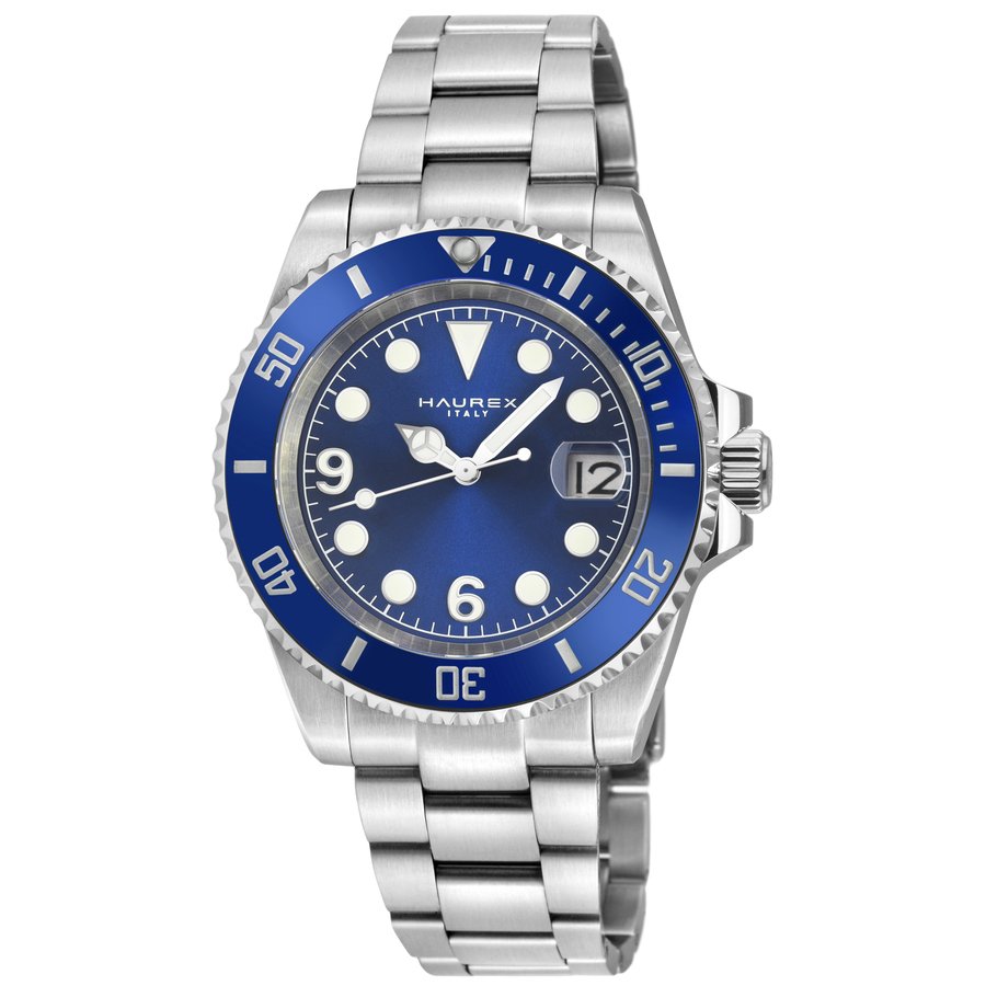 Haurex Italy Barracuda Automatic Blue Dial Men's Watch 4A512UBB