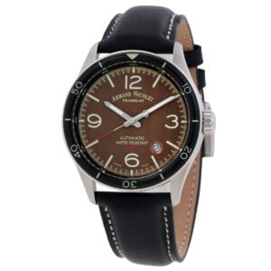 Armand Nicolet M2H Automatic Brown Dial Men's Watch A740HNA-MR-P140NR2