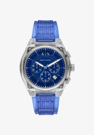 Armani Exchange TRADITIONAL RAFAEL Chronograph watch blue