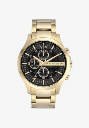 Armani Exchange Chronograph watch gold colored