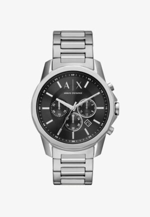 Armani Exchange Chronograph watch silve black