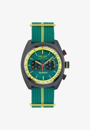 Aston Martin Aramco Formula One™ Team OVR W Chronograph watch black