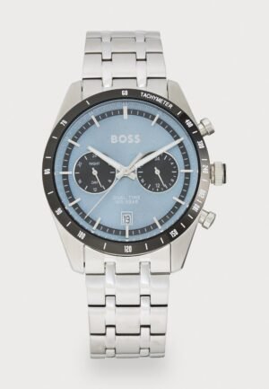 BOSS TOURMASTER Watch silver coloured/blue