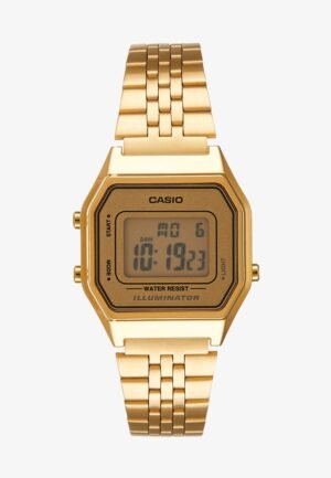 Casio Digital watch gold coloured