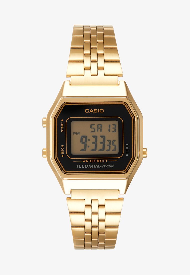 Casio Digital watch gold coloured/black