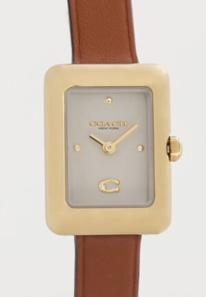 COACH MARA Watch gold coloured/brown/white