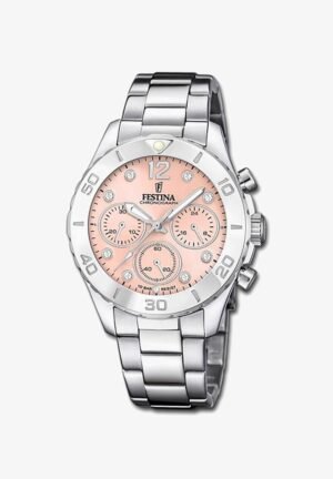 Festina Chronograph watch silberfarben