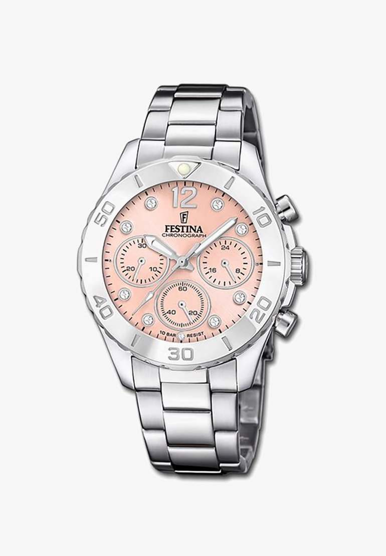 Festina Chronograph watch silberfarben