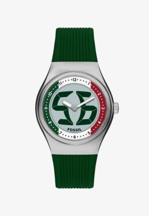 Fossil MEN TRADITIONAL WATCHES WORLD FLAGS BIG TIC Watch dark green