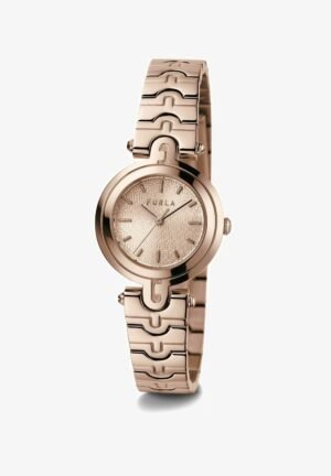 Furla ARCH BAR Watch Rose Gold Tone