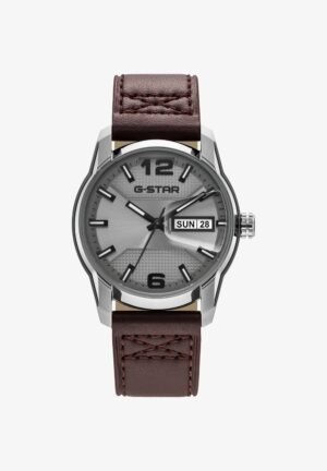 G-STAR SELVEDGE Watch dark brown light gun