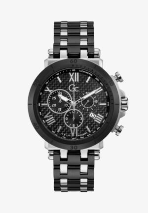 Gc Watches Gc Insider Chronograph watch black/silver coloured