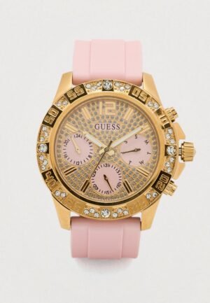 Guess MAJESTY Chronograph watch pink