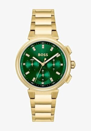 BOSS Chronograph watch grün
