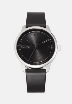 HUGO STAMP Watch brown/black