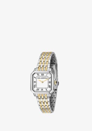 KARL LAGERFELD OROLOGIO DONNA, SOLO TEMPO, ANALOGICO, 33 MM, COLLEZIONE ICO Watch bianco