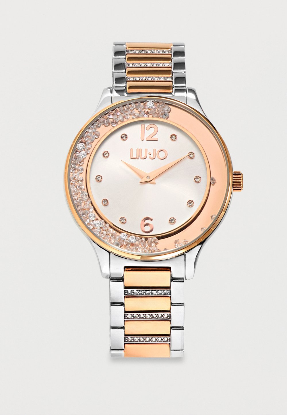 LIU JO TRENDY Watch rose gold coloured/silver coloured