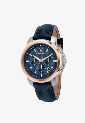 Maserati Chronograph watch blau