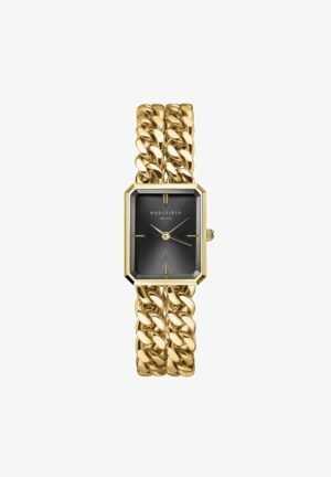 Rosefield THE OCTAGON XS DOUBLE CHAIN STUDIO EDITION Watch Gold coloured