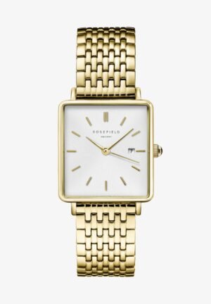 Rosefield THE BOXY Watch Gold coloured