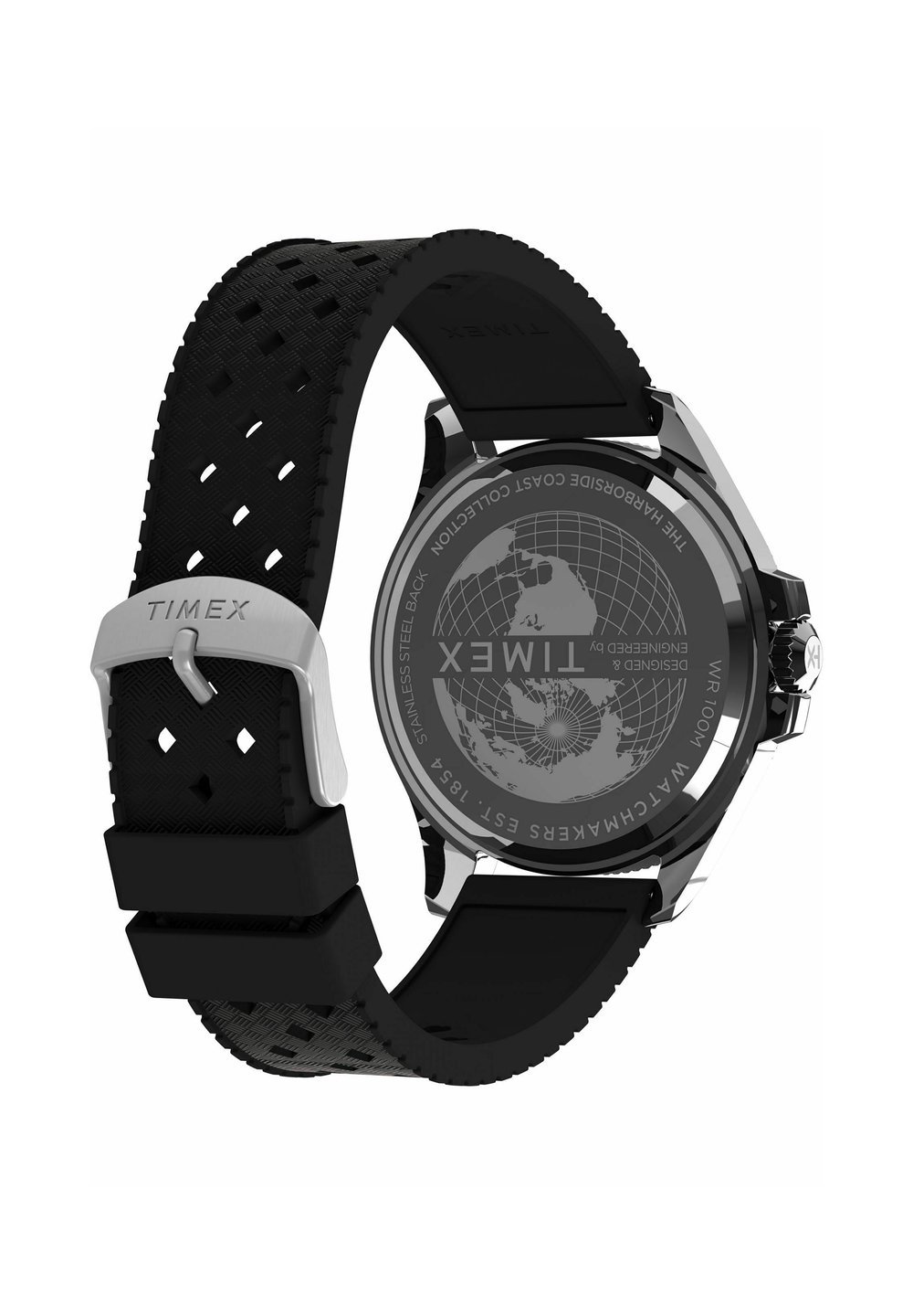Timex Harborside Coast Chronograph watch black - Image 2