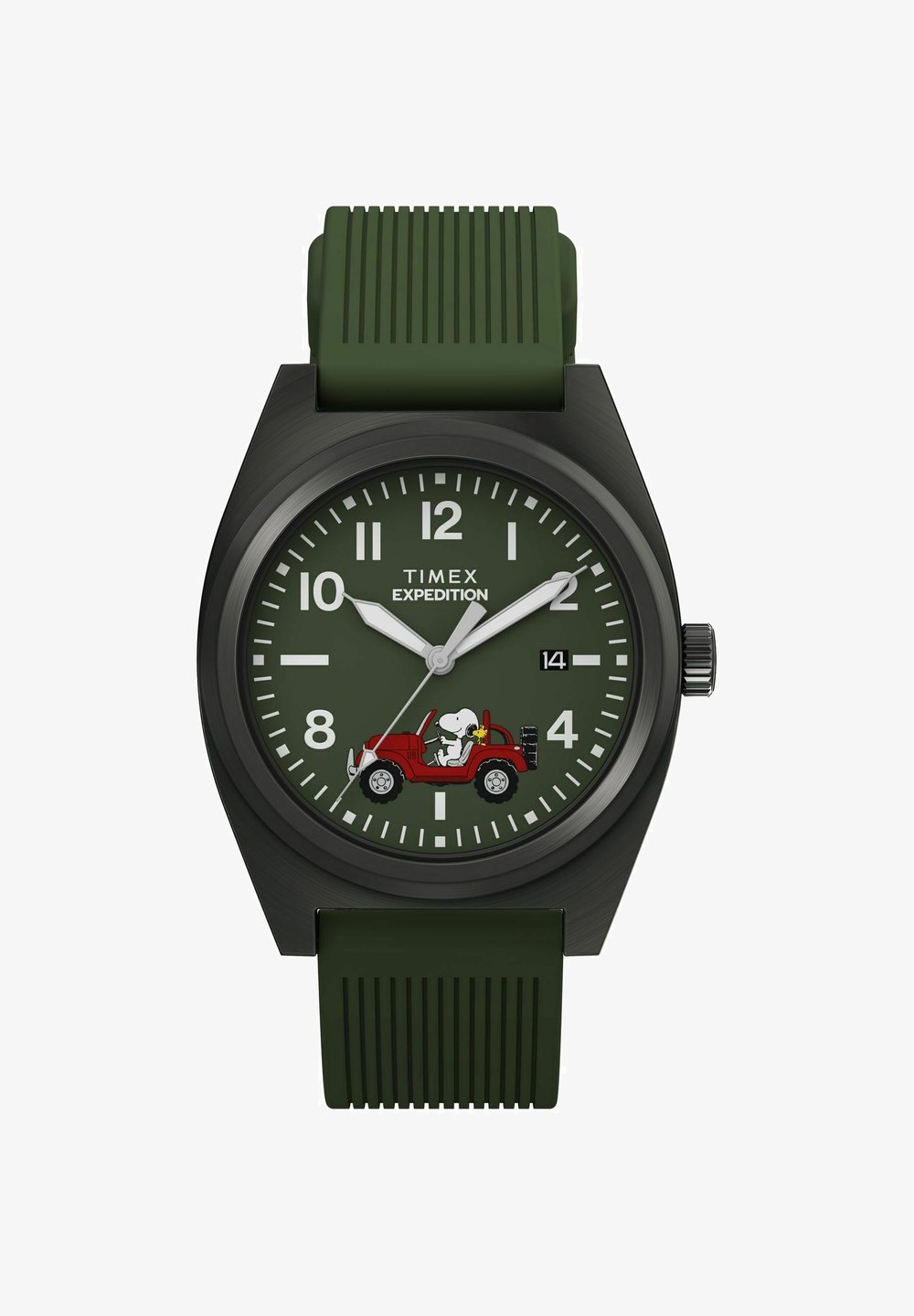 Timex X PEANUTS EXPEDITION CAPSTONE Watch green