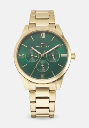 Tommy Hilfiger CAMILLE Watch gold coloured/green