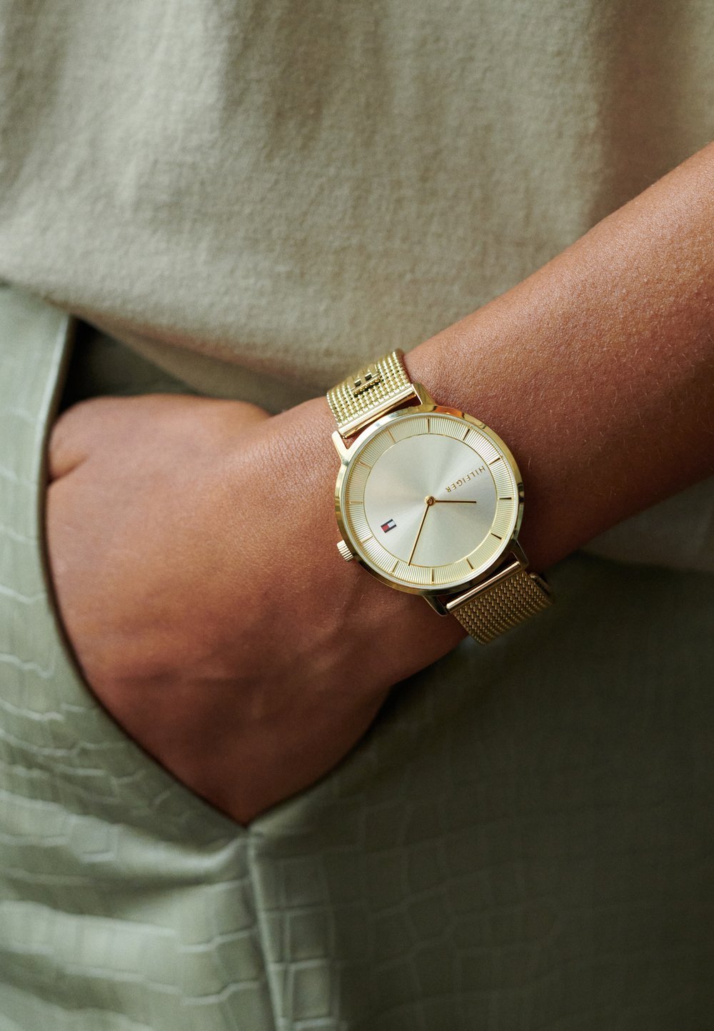 Tommy Hilfiger DRESSED UP Watch gold coloured - Image 2