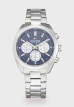 Tommy Hilfiger UNISEX Chronograph watch silver coloured/blue